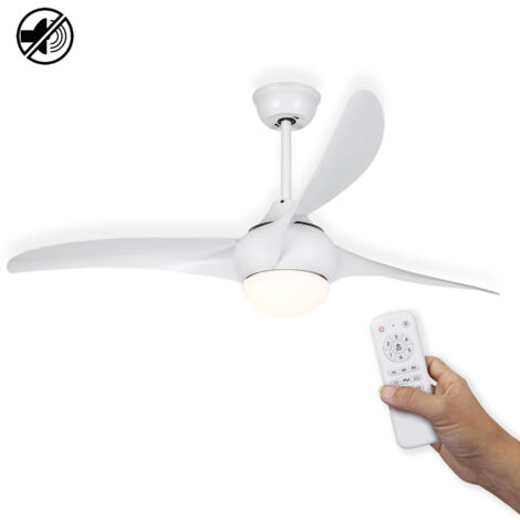 Ventilador de techo silencioso VT517 con luz y mando, Motor DC (1/4)