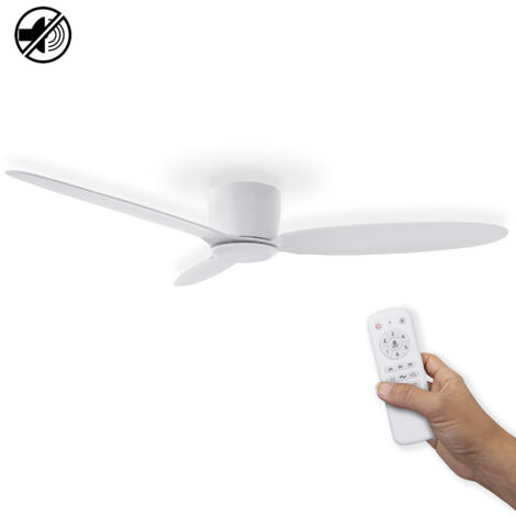 Ventilador de techo silencioso VT555 con mando, Motor DC (1/4)