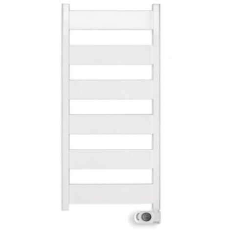 HJM Radiador Secatoallas Eléctrico sin fluido NERIS 750, Blanco, 750 W, Programable 24/7, Modo Turbo, Funciones De Ahorro