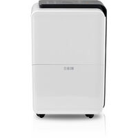 HJM Deshumidificador DHM30L, Capacidad 30L/día, Superficie 55-60 m2, Función Secado de Ropa, Silencioso, Depósito 4 L, Filtro de Aire, Blanco, 210W