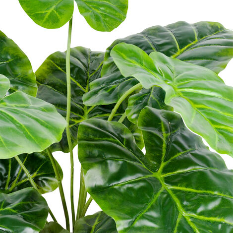 Kunstpflanze Künstliche Pflanze Aronstab Araceae Arum Taro künstlicher ...