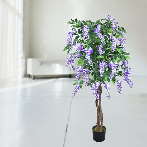 Zimmerpflanzen Echt Kunstbaum Kirschlorbeer Kunstpflanze Kunstbaum  Knstliche Pflanze Ficus Benjamina Kunstpflanzen