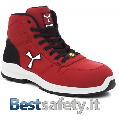Scarpe Payper GET FORCE MID S3 tg.44 ROSSO - PAYPER-001445-041444ROSSO
