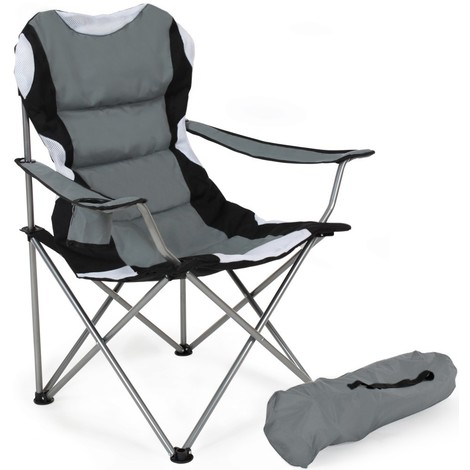 Chaise de camping avec housse pliante fauteuil de camping pliable siege de plage