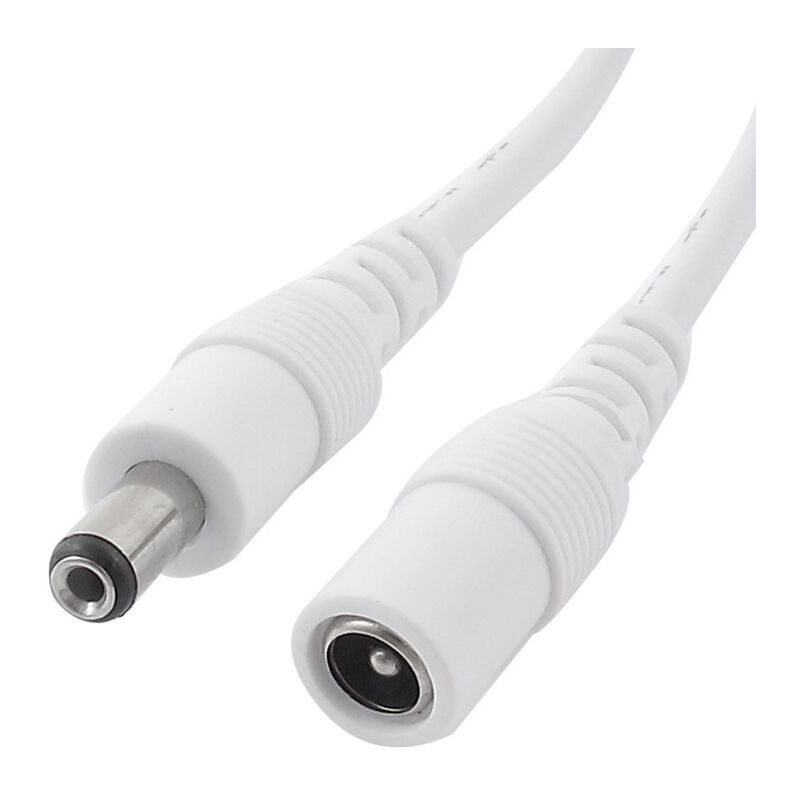 Cable alargador con conectores rápidos 2 Pin, 1m, blanco - INCO Ingenieros  - Canarias