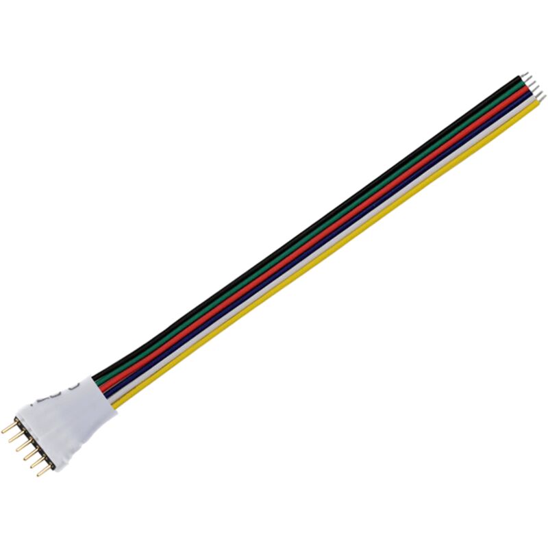 Cable conector-rectificador de Tira LED a 220V de 11mm IP65