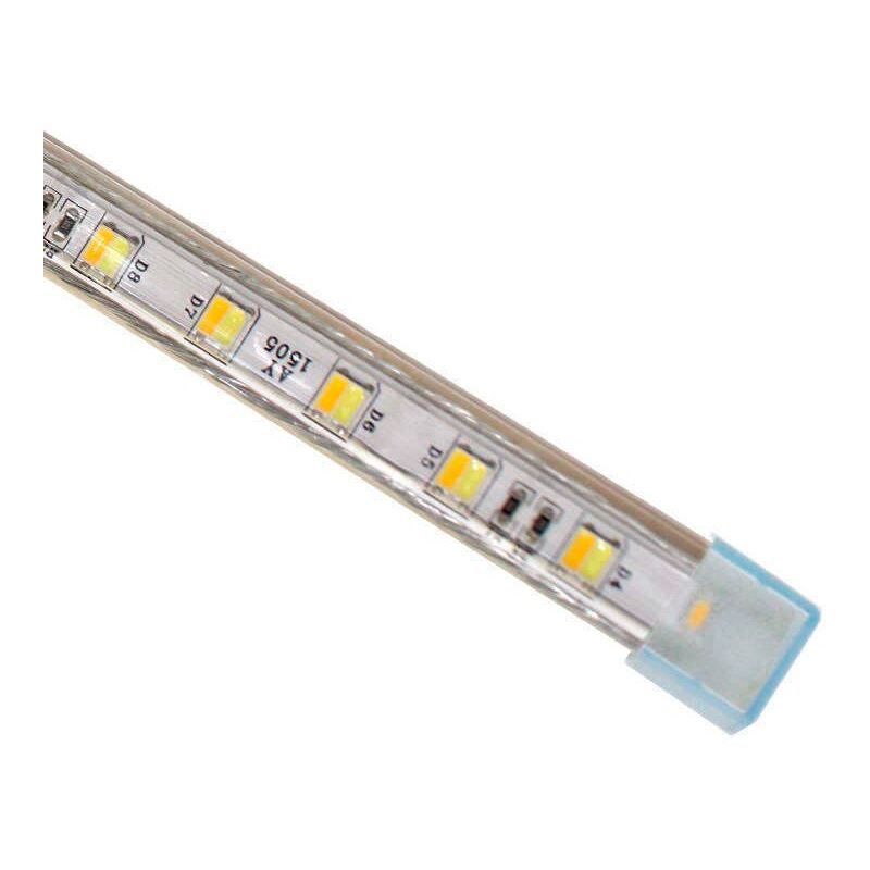 Tira LED 220V SMD5050 DUAL, 60Led/m, carrete 1 metro, Blanco dual