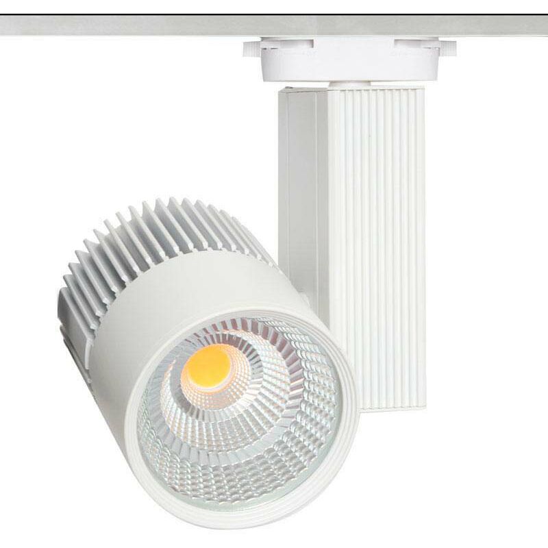 Foco Carril Cronolux chip cree led 35w pescadería blanco 8000k rail