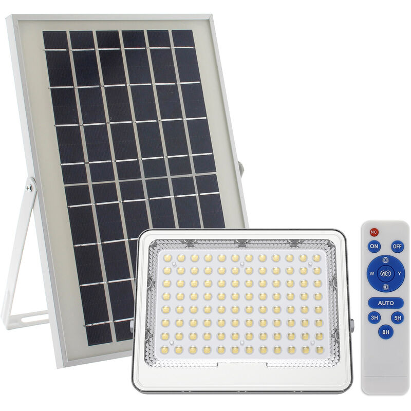 Foco Proyector LED Solar 200W Panel Solar/Batería [WR-MTX-200W-CW]