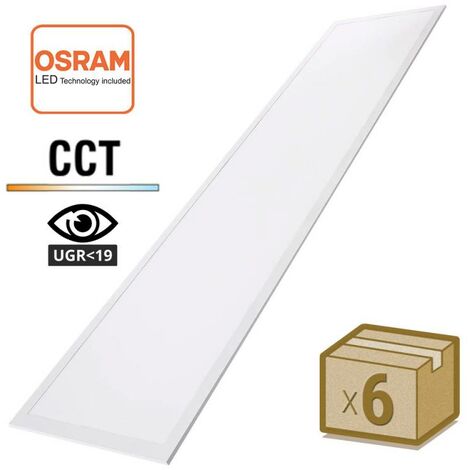 LED paneel 60x120 cm UGR19 CCT 110 lm/W back-lit Philips driver 60 W 5