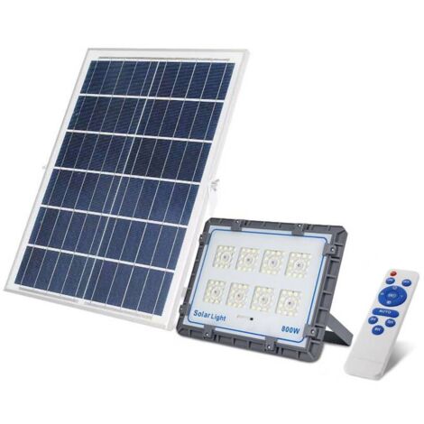 Proyector LED SOLAR Street CCT 200W 3,2V - 15000mAH, Blanco dual