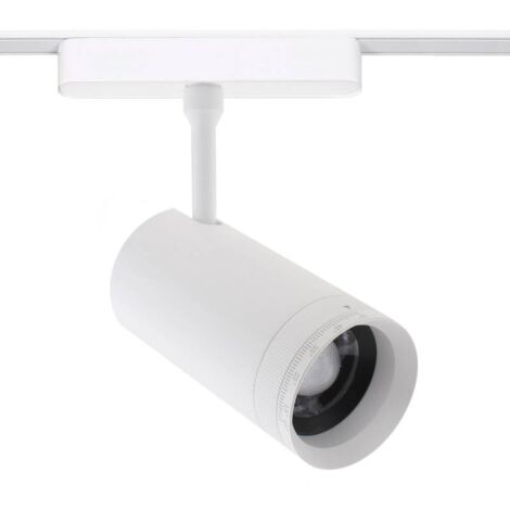 Foco carril SPOT SLIM 48V, 18W, 10-55º ajustable, blanco, Blanco cálido (1/5)