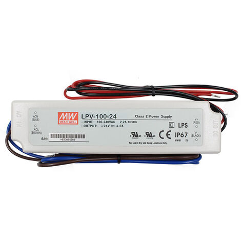 Fuente alimentacion Mean Well LRS-100-24 100w 24v