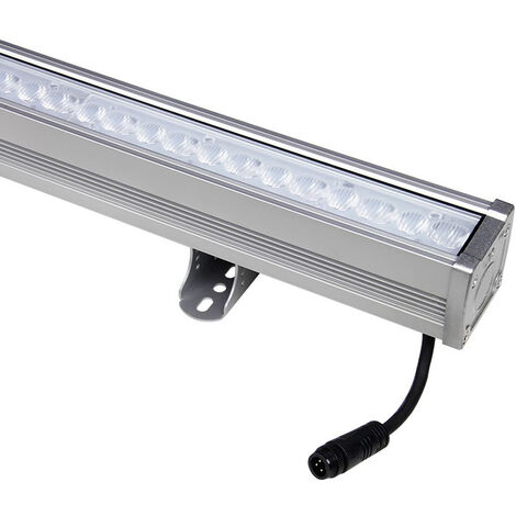 Foco Lineal Fokua Led W Rgb Cct Sys T Rgb Blanco Dual Regulable