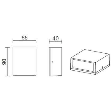 Aplique Led DORMA, 3W, Blanco neutro