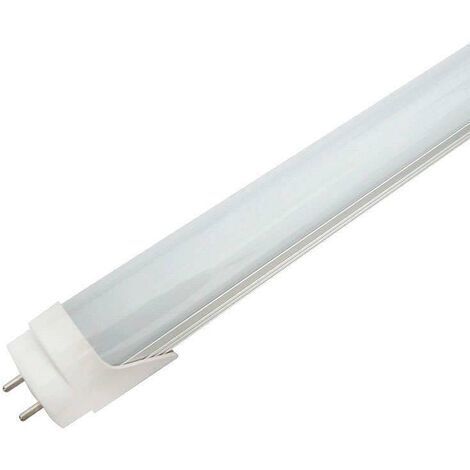 Tubo LED T8 SMD2835 Epistar - Aluminio - 20W - 120cm, Conexión dos Laterales, Blanco neutro