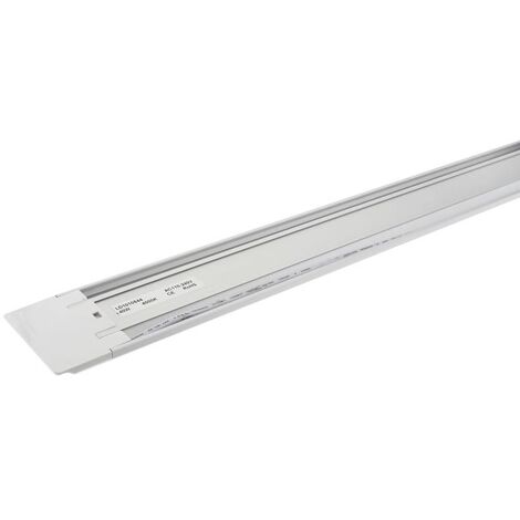 Luminaria Led de superficie SNOKE, 36W, 120cm, Interconectable, Blanco neutro