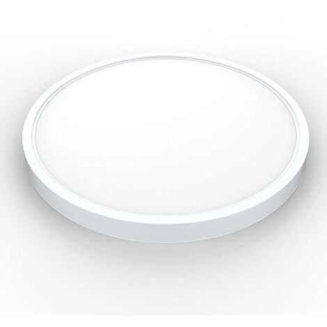 Plafón Led MOON KRAMFOR 25W, Ø300mm, Blanco neutro