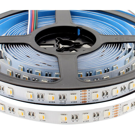 KIT Tira LED 220V SMD5050 EPISTAR, 60LED/m, RGB, 1 metro - LEDBOX