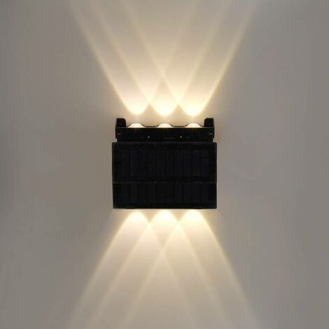 Aplique LED SOLAR WALL, Blanco cálido