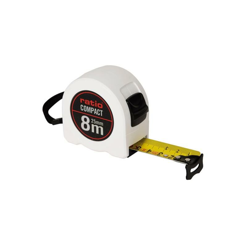 Flexómetro RATIO COMPACT 8 m x 25 mm -