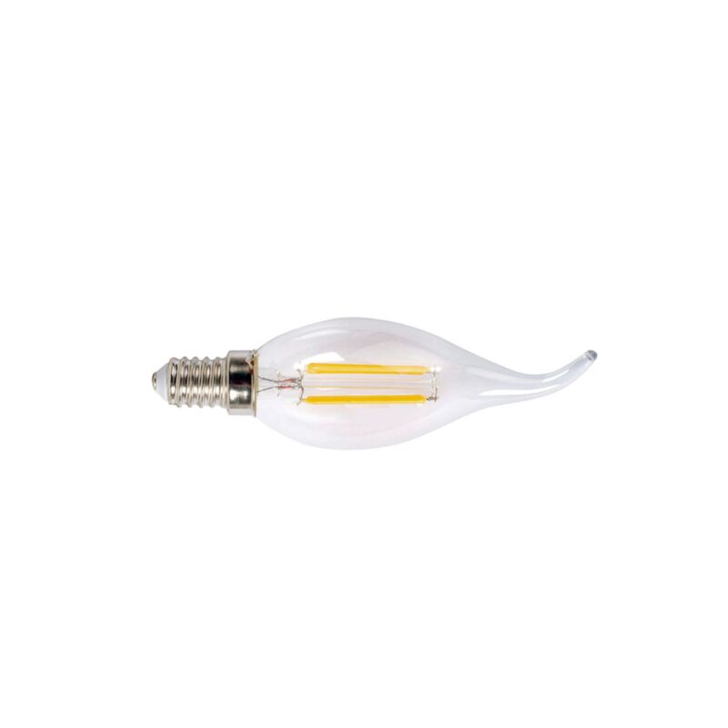 Bombilla LED E14 4W Flama TR Luz Cálida