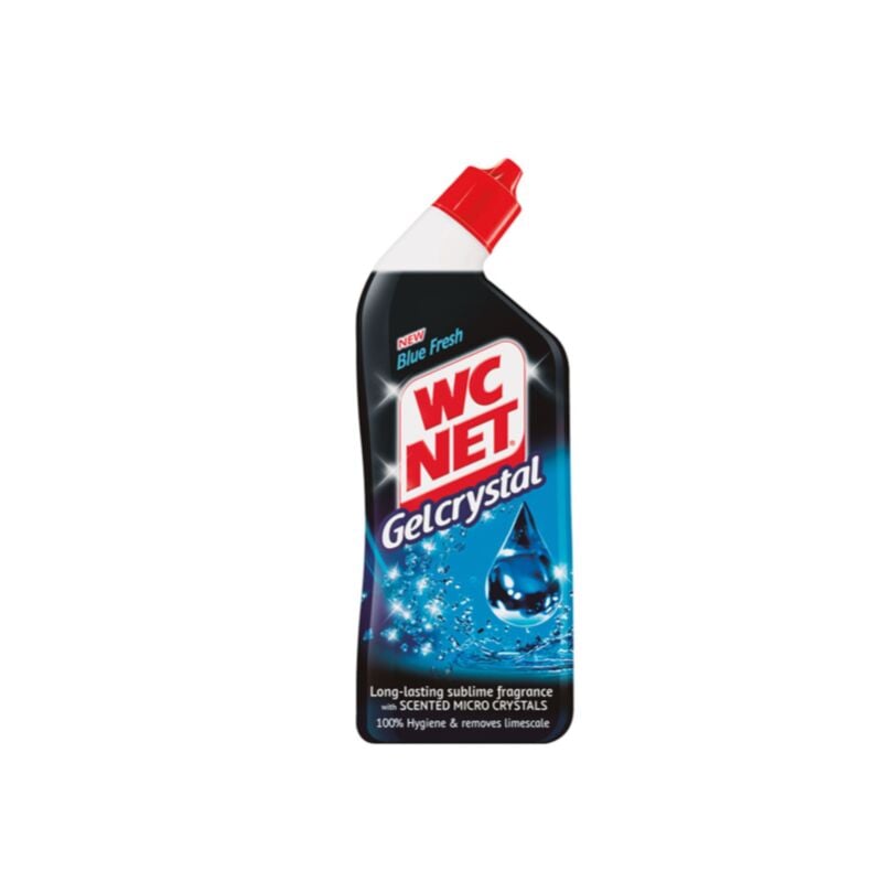 Wc Net Gelcrystal blue fresh limpiador quitamanchas para inodoro antical e higienizante 750 750ml