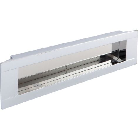 Tirador Seize 3720 - Cromo brillo. 160x180x50mm. 175x45mm. 16mm.