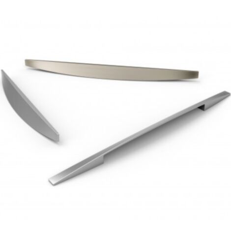 Tirador 6791 Arch - Cromo mate. 206x20x20mm. Entrepuntos 128mm.
