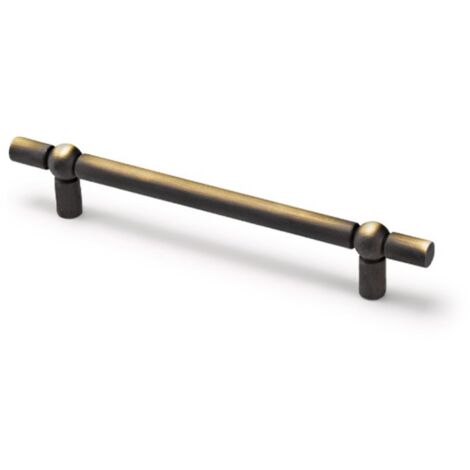 Tirador Spheres 6861 - Bronce industrial. 238x14x30mm. Entrepuntos 192mm. (1/3)