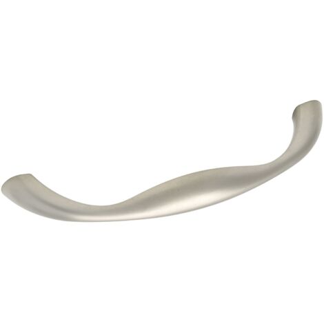 Tirador Bell 7051 - Niquel cepillado. 112x13x31mm. Entrepuntos 96mm. (1/2)