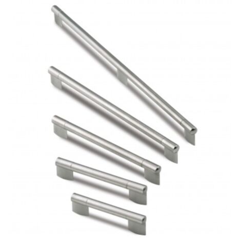 Tirador Toru 7000 - Inoxidable cepillado. 254x14x35mm. Entrepuntos 224mm. (1/2)