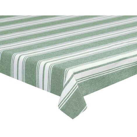 Mantel TOGNANA Serie Textile Verde Algodón reciclado 140 x 180 cm - (1/2)