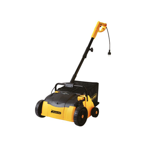 Garland – Peinadora de césped artificial R&C 302E – Motor de 1400 W – Cepillo de nylon con recogedor – Ancho de trabajo 32 cm – Capacidad de 25 l (1/10)