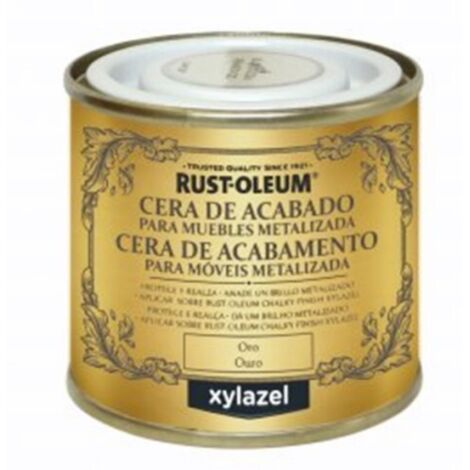 Rust-Oleum Chalky Finish Cera para Muebles Oro 0,125L BRUGUER (1/4)