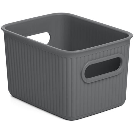 Cesta ordenacion baobab s antracita 12,8 x 16,7 x 10 cm tata