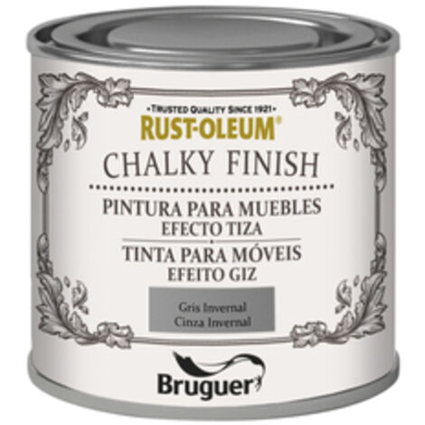 Pintura Al Agua Para Muebles 125 Ml Gris Chalky Rust-Oleum