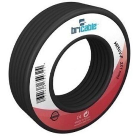 Cable Elec Plano Mang H03Vvh2-F Bricable 2X075Mm Ne 10 Mt