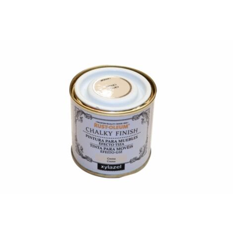 Rust-Oleum Bruguer Chalky Finish pintura para muebles Crema 125ml