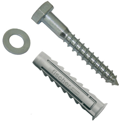 BLISTER TACO+TORNILLO FISCHER WL 10x80mm K 2 unid. 535512