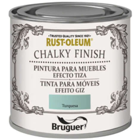 Rust-Oleum Bruguer Chalky Finish pintura para muebles Turquesa 125 ml
