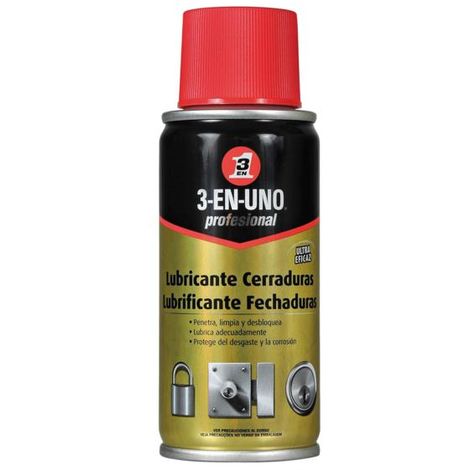 GRAPHITE LUBE: Lubricante de grafito para cerraduras. Seco