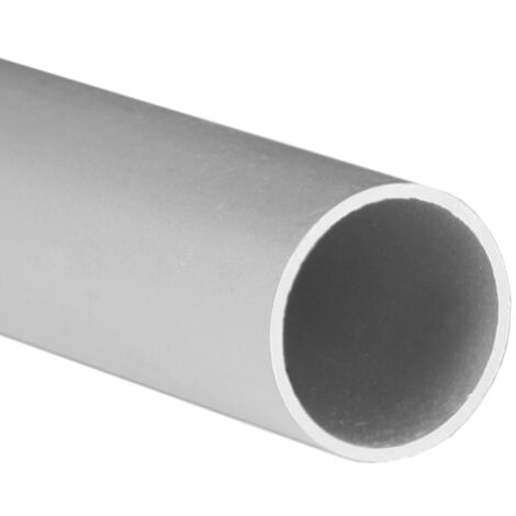 Perfil Tubo Redondo  Fabricado en Aluminio  Acabado en Anodizado Mate   Medidas 24241000 mm  Longitud del Perfil 1 Metro  Espesor 1 mm  1 Unidad