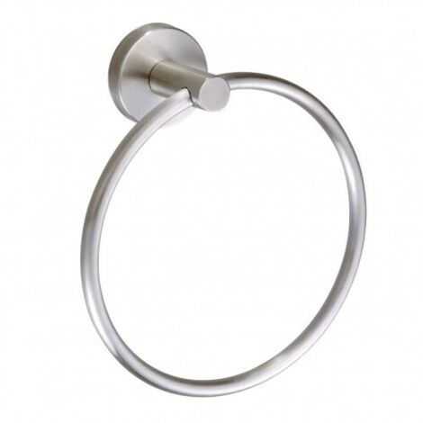 ACCESORIO BAÑO SATINADO ARO TOALLERO HABITEX