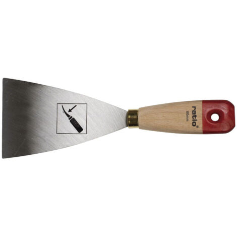 ESPATULA PINTOR MGO.MADERA 80MM.RATIO - (1/2)