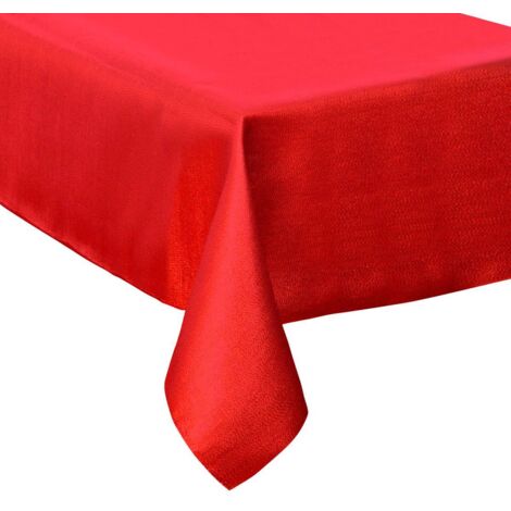 Mantel purpurina 140x240cm rojo - Feeric lights & christmas