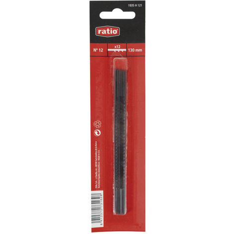 Sierra marquetería Ratio 130 mm 12 sierras  - Nº 4