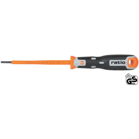 Destornillador boca recta de seguridad Ratio Dinamyc Tecno-Aislo - 3x100 mm (1/2)