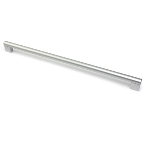 Asa de aluminio con acabado anodizado mate, dimensiones:486x18x38mm y entrepuntos:448mm -