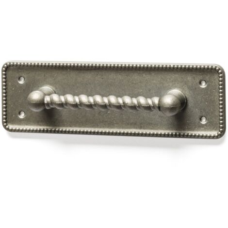 Asa en placa de zamak, dimensiones: 110x35x22mm -